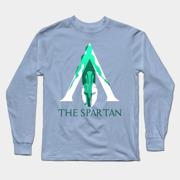 The Spartan Long Sleeve T-Shirt by ArnarionArt